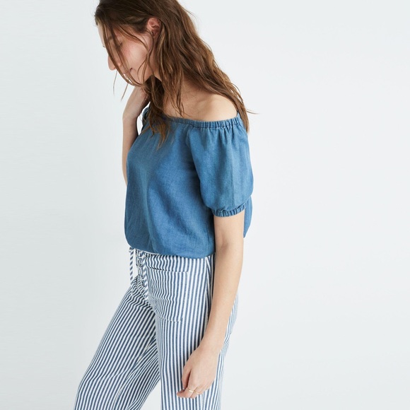 🛑SOLD🛑 Off-the-Shoulder Bubble Top - Picture 4 of 4